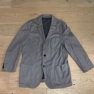 Ermenegildo Zenga Men's Gray Blazer